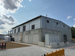 iKWK-Gebäude für BHKW und Wärmepumpen